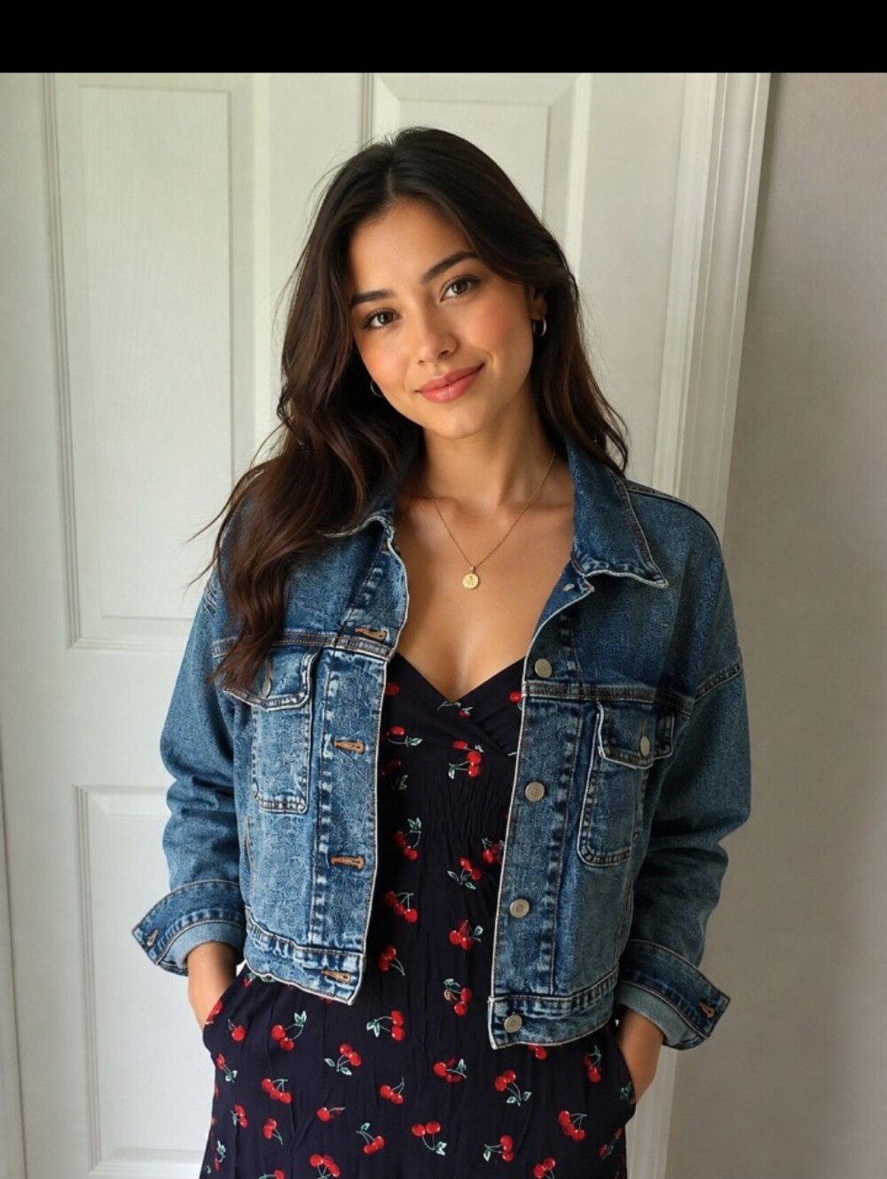 Levi's Blue Distressed Denim Trucker Jacket XL
